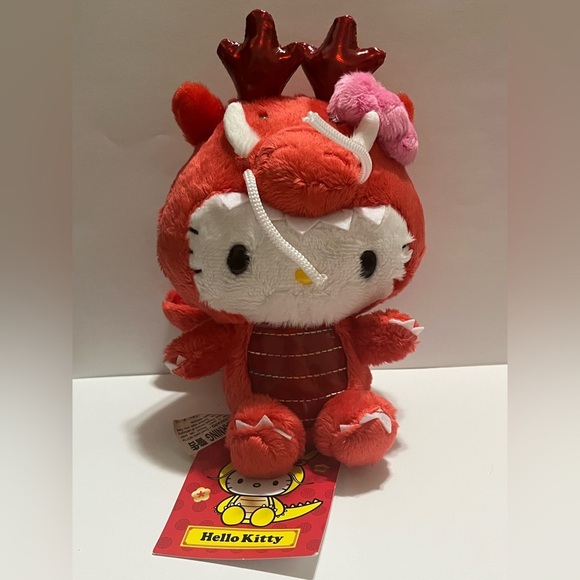 Hello Kitty 2024 Chinese New Year of the Dragon Plush - Picture 1 of 8